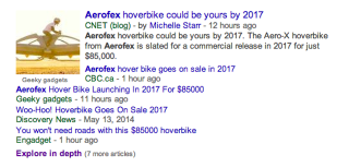 Illustration for article titled Is This Aerofex Hoverbike Going on Sale in 2017? Probably Not.
